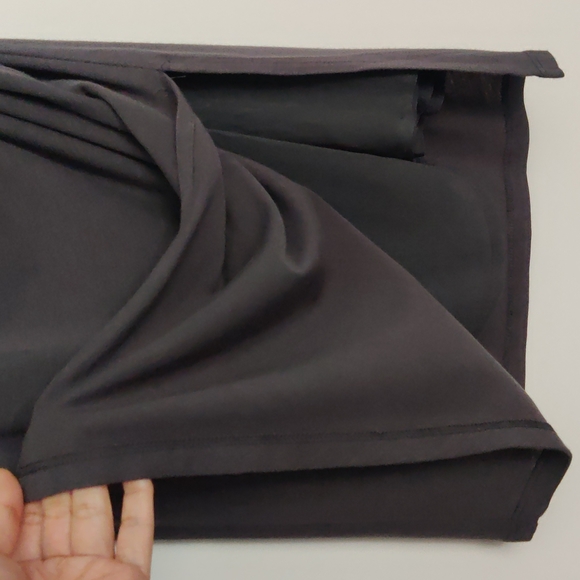 STEFANEL Grey fitted dress with silk lining - Picture 4 of 6